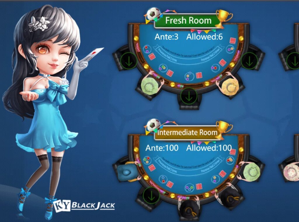 Blackjack S666 có hành động độc đáo